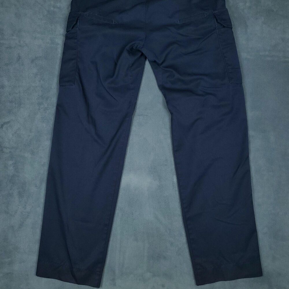 5.11 Tactical Pants Mens 32x34 Cargo Navy Blue Workwear Utility Pockets Uniform - Picture 15 of 15